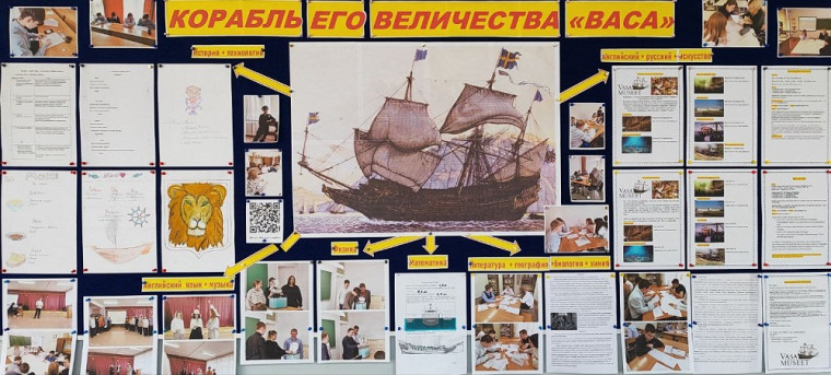 Метапредметная неделя: Погружение в историю корабля "Васа".